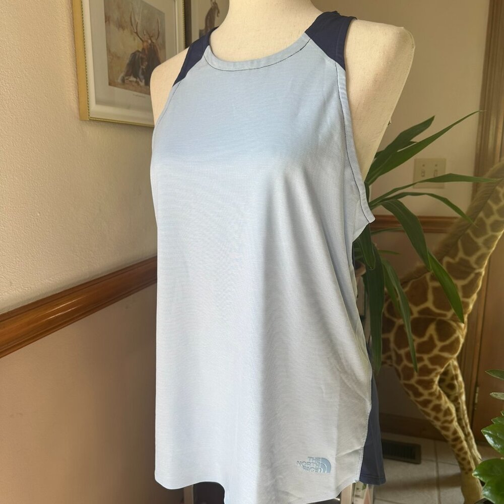 The North Face Dynamix Tank, Womens L, Light Blue, NWT